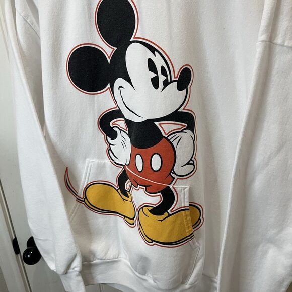 Disney Parks Exclusive Original Mickey Mouse Pullover Hoodie W Pocket Size XL - Picture 2 of 9